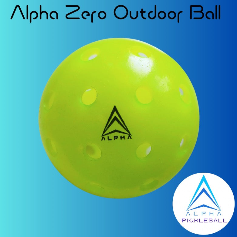 Alpha Zero Outdoor Pickleballs – Alpha Sports