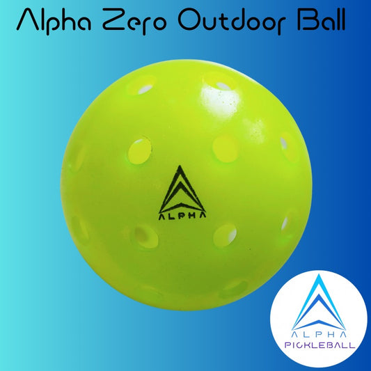 Alpha Zero Outdoor Pickleballs